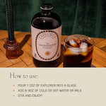 Load image into Gallery viewer, Explorer Cold Brew Organic Liquid Coffee Concentrate, Daydreamer Decaf, Drink Iced or Hot, 32 fl oz, Makes 20+ Cups