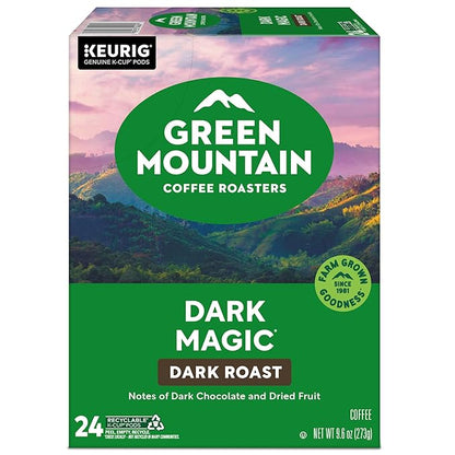 Green Mountain Coffee Roasters Dark Magic Coffee, Keurig Single-Serve K-Cup pods, Dark Roast, 96 Count