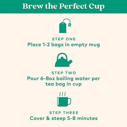 ORGANIC INDIA Tulsi Peppermint Tea - Caffeine Free Herbal Mint Tea - Stress Relieving Holy Basil, Immune & Digestion Support, Vegan, USDA Certified Organic, Fairtrade - 18 Infusion Bags, 3 Pack