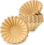 Load image into Gallery viewer, Segarty 150 Pack 1-4 Cup Unbleached Coffee Filters Disposable, 7.2in Natural Paper-made Brown Basket Coffee Filters Bar Accessories for Pour Over Maker Coffee Brewer Dripper Machine for Home Cafeteria