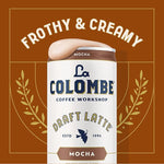 Load image into Gallery viewer, La Colombe Coffee, Mocha Draft Latte, 11 fl oz Cans (Pack of 12), Coffeehouse Quality Cold Brew, Specialty Grade Coffee Beans, Ready-to-Drink On-the-Go