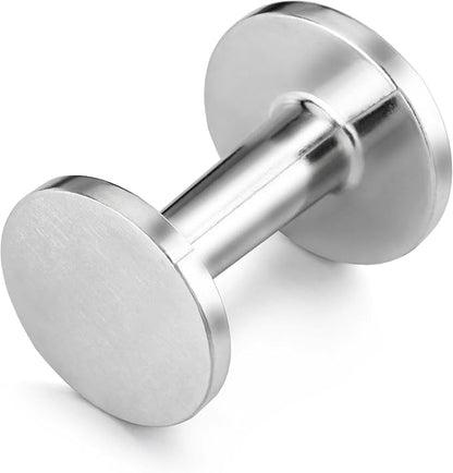 New Star Foodservice Commercial Grade Stainless Steel 18/8 Frothing Pitcher (Espresso Tamper)