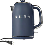 Load image into Gallery viewer, Servappetit Electric Retro Serv Kettle Navy Blue