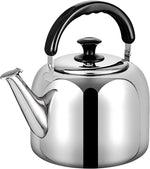 Load image into Gallery viewer, Whistling Stovetop Tea Kettle,Food Grade 316 Stainless Steel,Hot Water Fast to Boil,Stovetop Kettle with Ergonomic Handle,3.1 Quart Capacity