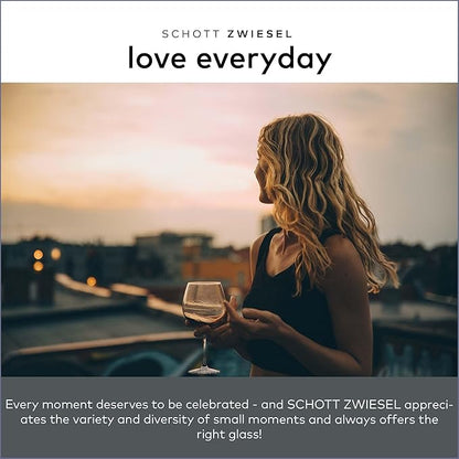 SCHOTT ZWIESEL Bar Special Grappa Glass (Set of 6), Shot Glasses with Stem, Dishwasher-Safe Tritan Crystal Glasses, Made in Germany (4 Ounce)