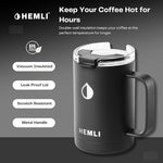 Load image into Gallery viewer, Pour Over Camp Coffee Maker Set– Vacuum Insulated Mug with Leakproof Lid, Stainless Steel Micro Filter, Scratch-Resistant Finish, Portable Coffee Maker for Camping, Travel &amp; Outdoor Adventures