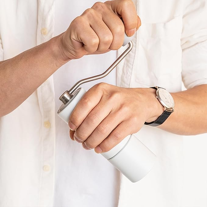 TIMEMORE Chestnut C2 Manual Coffee Grinder Capacity 25g with CNC Stainless Steel Conical Burr, Internal Adjustable Setting, Double Bearing Positioning, French Press Coffee for Hand Grinder