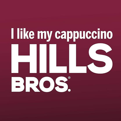 Hills Bros. Cappuccino Mix – Rich, Frothy Coffeehouse-Tasting Instant Drink Mix – Quick and Easy Preparation – Perfect for Hot & Iced Drinks & Creaming Coffee – Sugar-Free Double Mocha, 1 Pack of 12oz