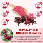 Load image into Gallery viewer, VIDA FARM 75 Hibiscus Tea Bags, Natural Dried Hibiscus Flowers Tea Bags, Roselle Hibiscus Sorrel Tea Jamaica Roselle Tea, No Sugar, No Caffeine, No Gluten