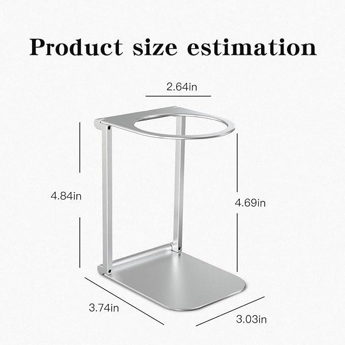Portable Foldable Coffee Machine Stand with Pour Over Stand for Pour Over Coffee Dripper