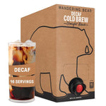 Load image into Gallery viewer, Wandering Bear Decaf Cold Brew Coffee On Tap, 96 fl oz - Bold, Smooth, Unsweetened, Shelf-Stable, Ready to Drink, Iced Cold Brewed Coffee Drinks - Gluten Free &amp; Vegan Decaf