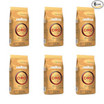 Load image into Gallery viewer, Lavazza Qualità Oro Whole Bean Coffee, Medium Roast, 100% Arabica, 2.2 lb Bag (Pack of 6)
