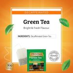 Load image into Gallery viewer, Twinings Decaffeinated Green Tea Individually Wrapped Bags, 20 Count (Pack of 6), Smooth Flavour, Enticing Aroma, Enjoy Hot or Iced, 120 Teabags