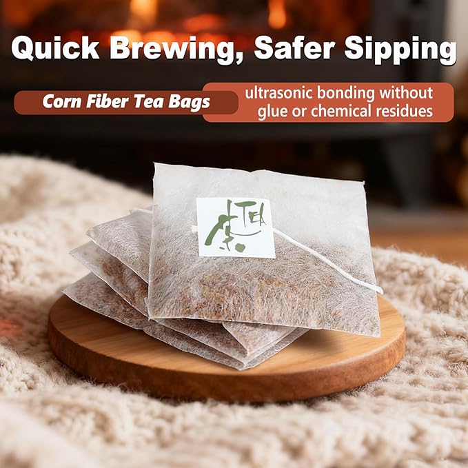 TEARELAE - Rooibos Tea Bags, 40 Count - Premium Natural Rooibos Red Tea - Caffeine-Free Herbal Tea from South Africa - Non-GMO - Perfect for Relaxation & Comfort