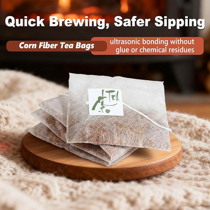 TEARELAE - Rooibos Tea Bags, 40 Count - Premium Natural Rooibos Red Tea - Caffeine-Free Herbal Tea from South Africa - Non-GMO - Perfect for Relaxation & Comfort