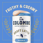 Load image into Gallery viewer, La Colombe Coffee, Double Draft Latte, 11 fl oz Cans (Pack of 12), Coffeehouse Quality Cold Brew, Specialty Grade Coffee Beans, Ready-to-Drink On-the-Go