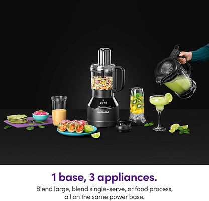 nutribullet Triple Prep System NBKS50100, Black