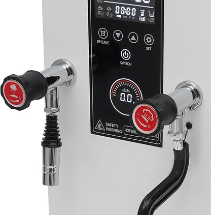 Commercial Milk Frother, 3.2 Gal Capacity Milk Frothers with 1-12h Timer Function 3000W Electric Milk Frother for Heating Beverages, Extracting Tea, and Brewing Milk Froth