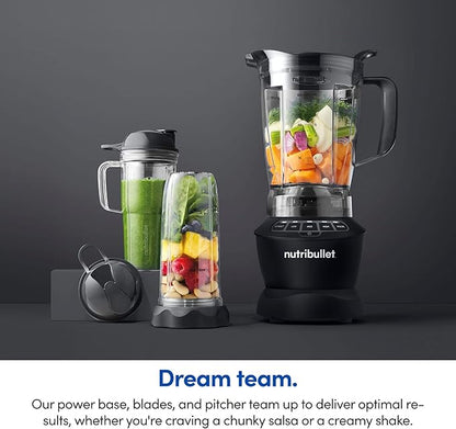 nutribullet Full-Size Blender Combo 1200W –Matte Black