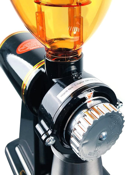 Electric Coffee Grinder 180W Coffee Espresso Bean Grinder Automatic Burr Grinder Coffee Mill Adjustable 8 Gear Commercial Home Milling Grinding Machine Professional Miller