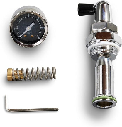 Diletta Alto Espresso Machine with Flow Control | Dual Boiler | PID | Shot Timer | Adjustable OPV | (Stainless Steel)