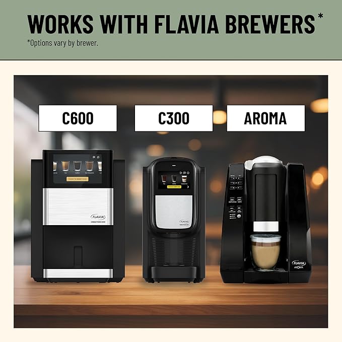 Flavia Lavazza Caramel Coffee Freshpacks works only with Flavia Brewers (Case of 76)