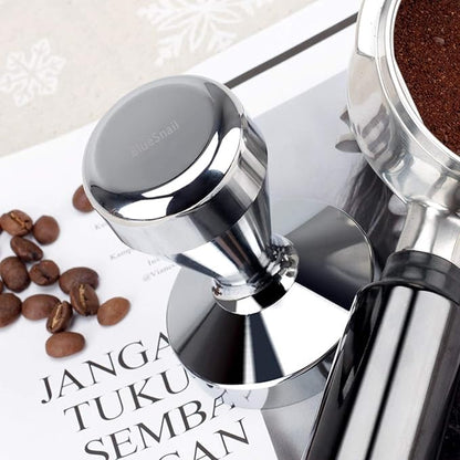 BlueSnail Stainless Steel Coffee Tamper Barista Espresso Tamper 51mm Base Coffee Bean Press