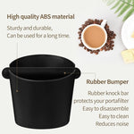 Load image into Gallery viewer, 6.3Inch Knock Box Large Espresso Knock Box Shock-Absorbent Knock Box Espresso with Removable Knock Bar and Non-Slip Base Espresso Machine Accessories for Home/Office