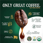 Load image into Gallery viewer, The Bean Organic Coffee Company Water Processed DECAF Vanilla Nut, Medium Roast, Ground Coffee, 16-Ounce Bags (Pack of 2), Café Molido Tostado Orgánico descafeinado