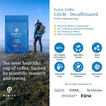 Load image into Gallery viewer, Purity Coffee CALM Decaf Ground Coffee - Natural Water Decaffeinated Coffee - USDA Organic and Third-Party Tested for Antioxidants, Mold, Mycotoxins and Pesticides - 12oz (Purity Calm, medium_roast) | Ground| CALM
