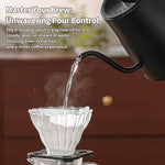 Load image into Gallery viewer, Water Kettle Electric,Gooseneck Electric Kettle with 50pcs Coffee Filter,±1℉ Temperature Control, Fast Heating, Stainless Steel Interior, Ideal for Precise Pour-Over Coffee and Tea