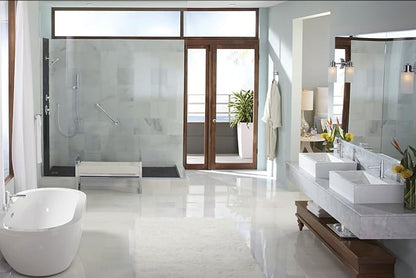 Moen YG0436CH Bathroom Safety 36-Inch Stainless Steel Modern Bathroom Grab Bar, Chrome