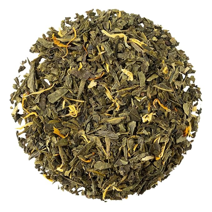 Organic Positively Tea Company, Mango Green Tea Bags, 100 Count, Eco-Friendly Tea Bags, Non-GMO