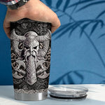 Load image into Gallery viewer, Viking Gifts for Men Viking Cup Tumbler 20oz Vikings Stainless Steel Insulated Tumblers Coffee Travel Mug Gift for Birthday Christmas