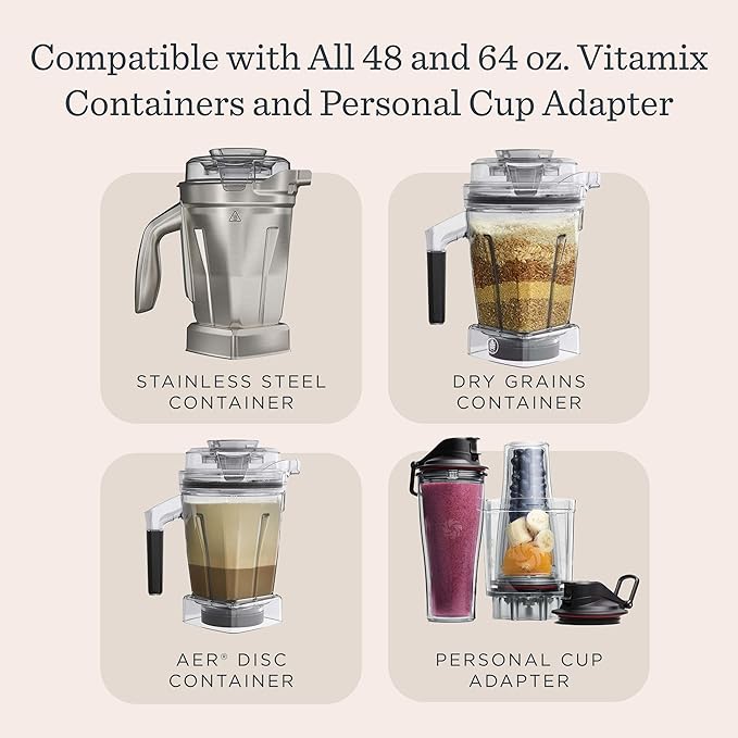 Vitamix Propel Series 750 Blender with Four Blending Programs, Self-Cleaning Program, Professional-Grade Blender for Smoothies, Soups and More, Stainless-Steel Blades, 64 Oz Container, White