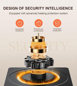 Load image into Gallery viewer, 1.0L Electric Gooseneck Kettle, ±1℉ Temperature Control &amp; Keep warm, for Pour Over Coffee and Tea, 304 Stainless Steel Inner and lid, Quick Heating Electric Kettles for Boiling Water