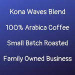 Load image into Gallery viewer, River Moon Coffee, Kona Coffee Whole Bean, Medium Roast, 5 lbs, Kona Waves Hawaiian Blend, Sustainably Farmed, 100% Arabica