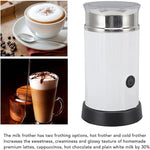 Load image into Gallery viewer, Electric Milk Frother, 230ml Electric Milk Frother Full Automatic Milk Frother Hot Cold Milk Foamer Frother for Cappuccinos Macchiato(American plug, voltage: 110-120V)