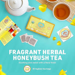 Load image into Gallery viewer, Caffeine Free South African Honeybush Tea 40 Decaf Tea Bags - Premium Tea Safe for Children, Pregnant Women and Nursing Moms – Naturally Sweet, Sustainably Sourced and Ethically Farmed in South Africa
