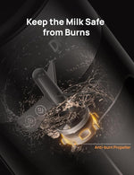 Load image into Gallery viewer, DREO 8-in-1 Milk Frother [Upgraded], Electric Stainless Steel Frother for Latte Art Microfoam and Coffee, 9oz/270ml Warm and Cold Foam Automatic Frothers, LED, Easy to Clean