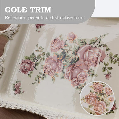 Ceramic Cup Plate&Tea Set (13, Four Persons)