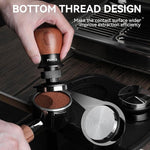 Load image into Gallery viewer, Espresso Tamper 53.3mm, Coffee Tamper with Spring Loaded Tamper, Adjustable Depth, Stainless Steel Base Espresso Coffee Tamper Fits for All 51mm 52mm Espresso Machine.