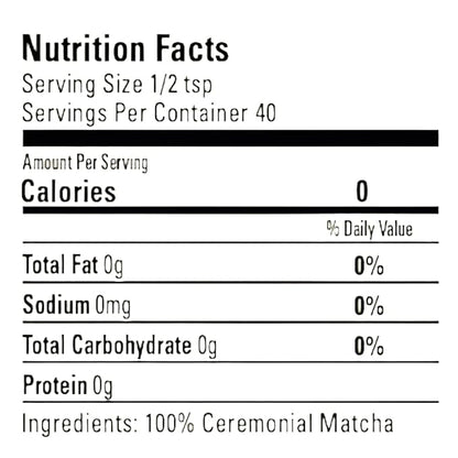 eleven TLC - CEREMONIAL MATCHA POWDER | 100% Organic | Sourced from Japan | GMO Free | 40 Servings