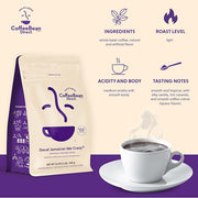 Coffee Bean Direct Decaf Jamaican Me Crazy® Flavored, Whole Bean Coffee, 1 Pound Bag (Pack of 1)