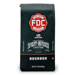 Load image into Gallery viewer, Fire Department Coffee - Bourbon Coffee - Gives Back to Firefighters - Premium Bourbon Infused Grounds - Medium Roast - Non-Alcoholic - Roasted in the USA - Veteran Owned - 12 oz