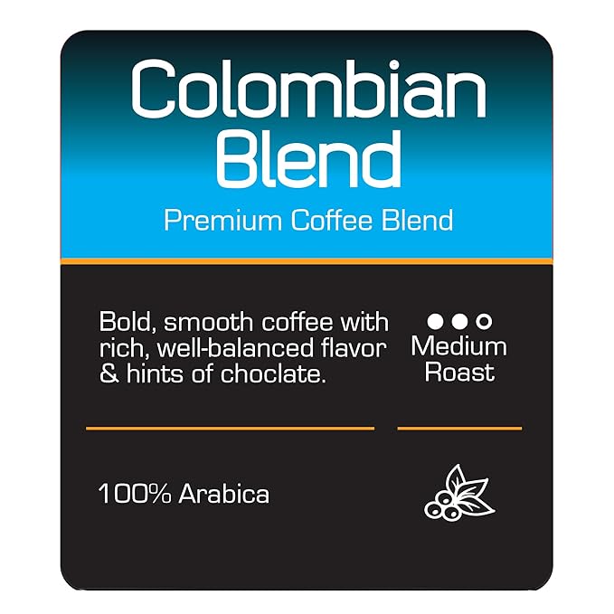 Roast Ridge Single Serve Coffee Pods, for Keurig K-Cup Brewers, Colombian Blend, Medium Roast, 100 Count