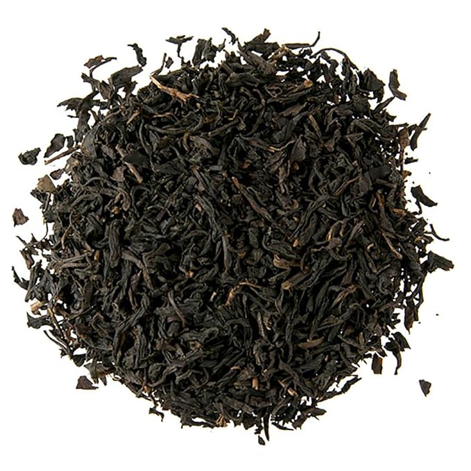 English Tea Store - Lychee Congou China Black Tea | Delicate Lychee Flavor Loose Leaf | Medium Caffeine, Organic Compliant, Vegan & Kosher | Ancient Chinese Black Tea | 4oz