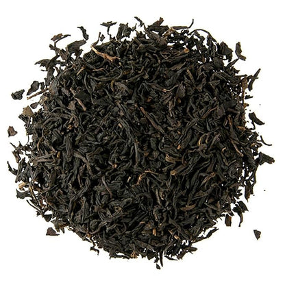 English Tea Store - Lychee Congou China Black Tea | Delicate Lychee Flavor Loose Leaf | Medium Caffeine, Organic Compliant, Vegan & Kosher | Ancient Chinese Black Tea | 4oz