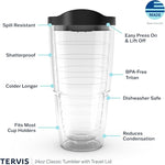 Load image into Gallery viewer, Tervis Harry Potter The Marauder's Map Made in USA Double Walled Insulated Tumbler Travel Cup Keeps Drinks Cold &amp; Hot, 24oz, Classic