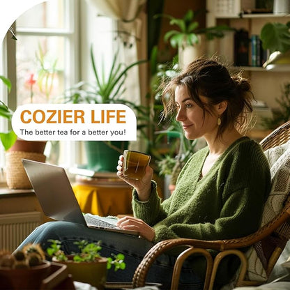 WT WEETEE Apple Cinnamon Herbal Tea Bags, 60 Count, Perfect Blend of Sweet Cinnamon, Tart Hibiscus, Natural Flavoring, Caffeine-Free